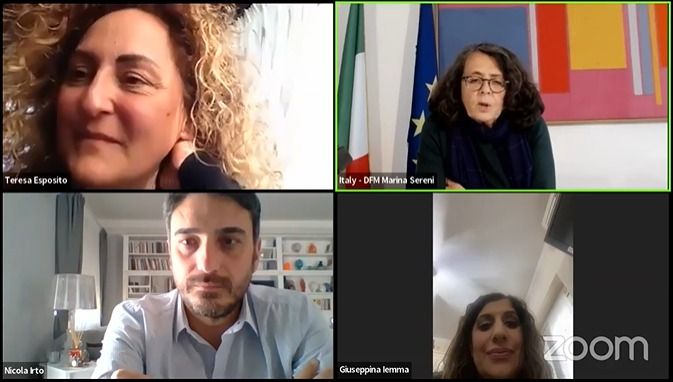 “Le donne e il conflitto”, la ministra Sereni ospite del webinar organizzato dal Pd Calabria
