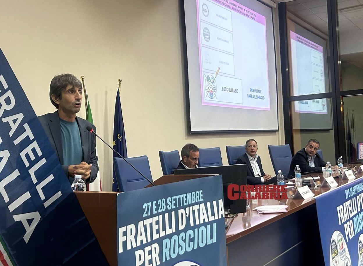 Suppletive a Reggio, Donzelli: «Ci vogliono spiegare cosa è la Destra?». FdI si stringe attorno a Roscioli: «Vinceremo senz’altro»