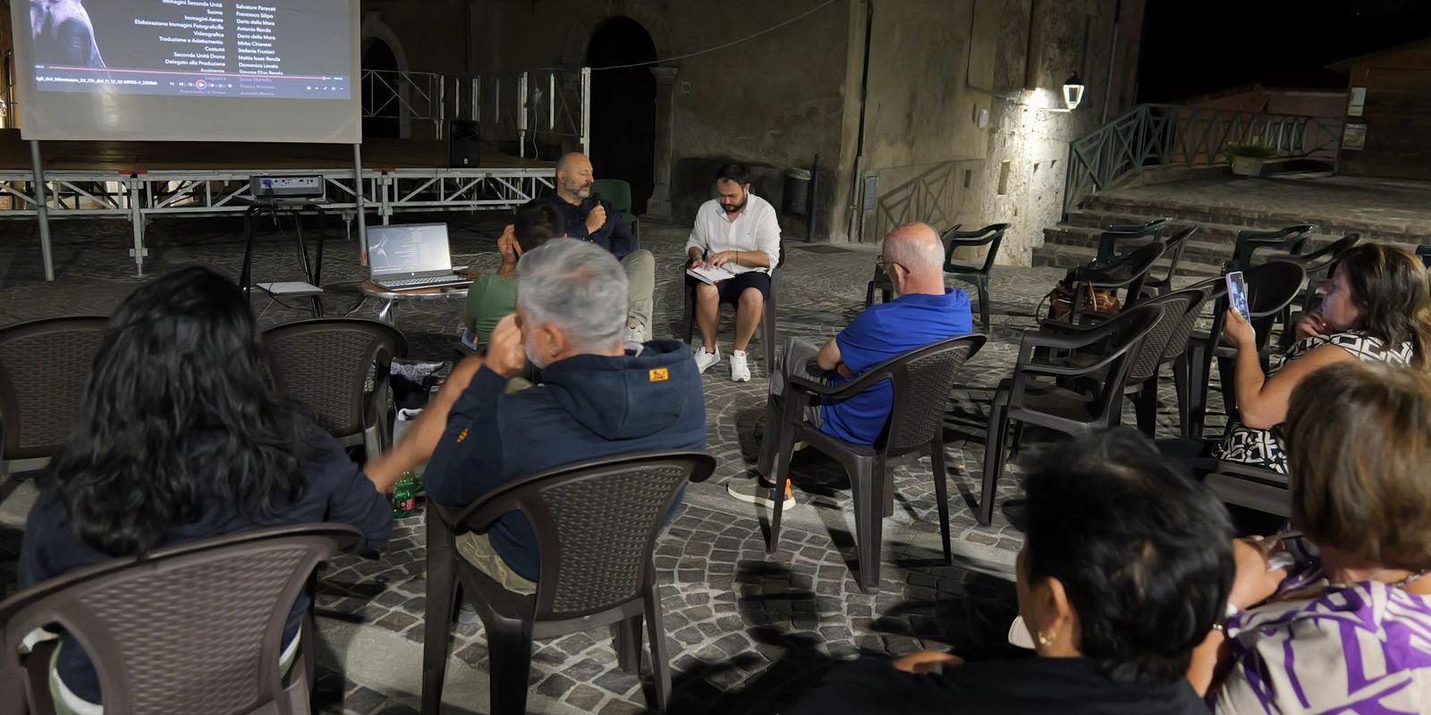 A Papasidero la proiezione del film Figli del Minotauro