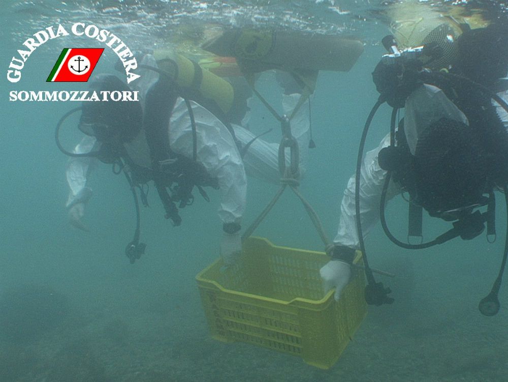 Pizzo, fondali ripuliti dall`eternit