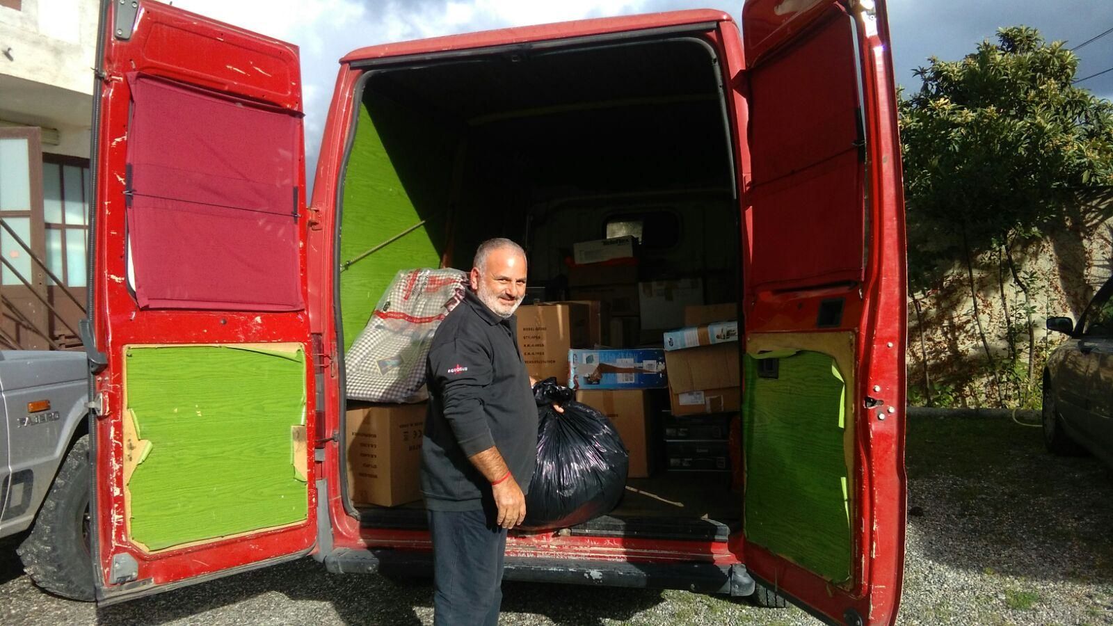 Carovana solidale in marcia verso Salonicco