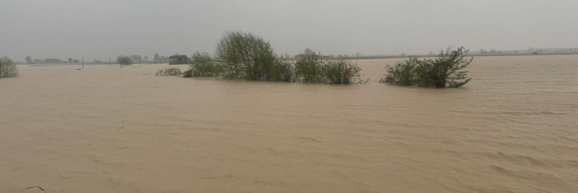 Trascinati dalla piena, padre e figlio dispersi