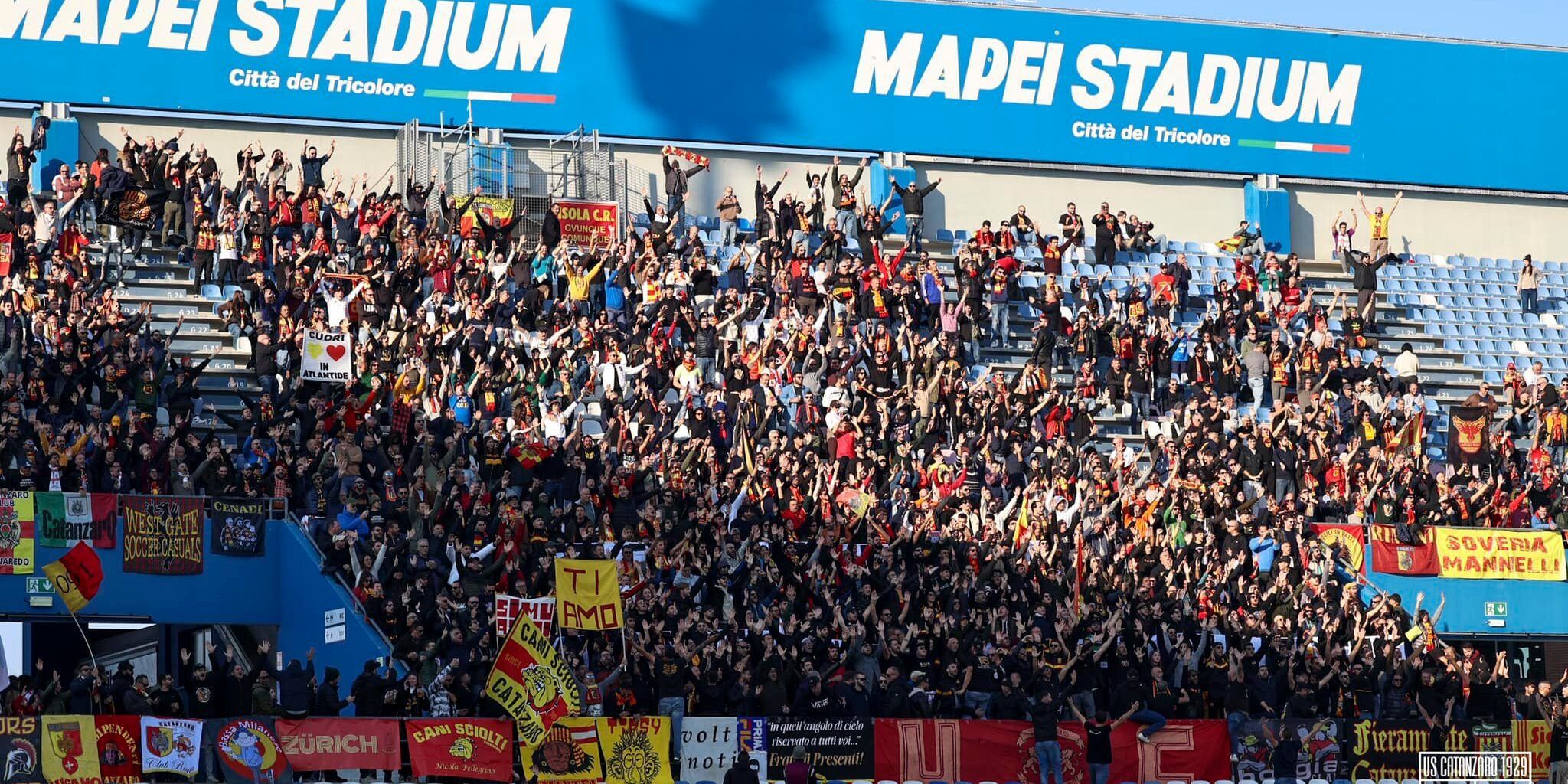 Catanzaro, esodo giallorosso verso Reggio Emilia? Al via la prevendita