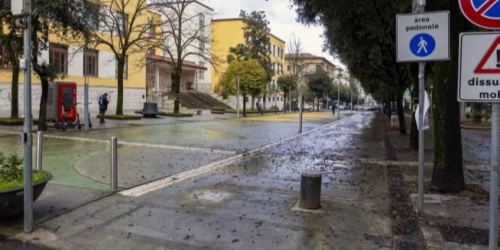cosenza riapre al traffico via roma