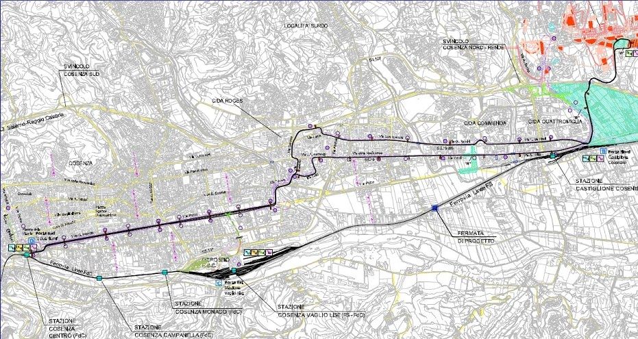 Metro di Cosenza, il caso arriva in Parlamento