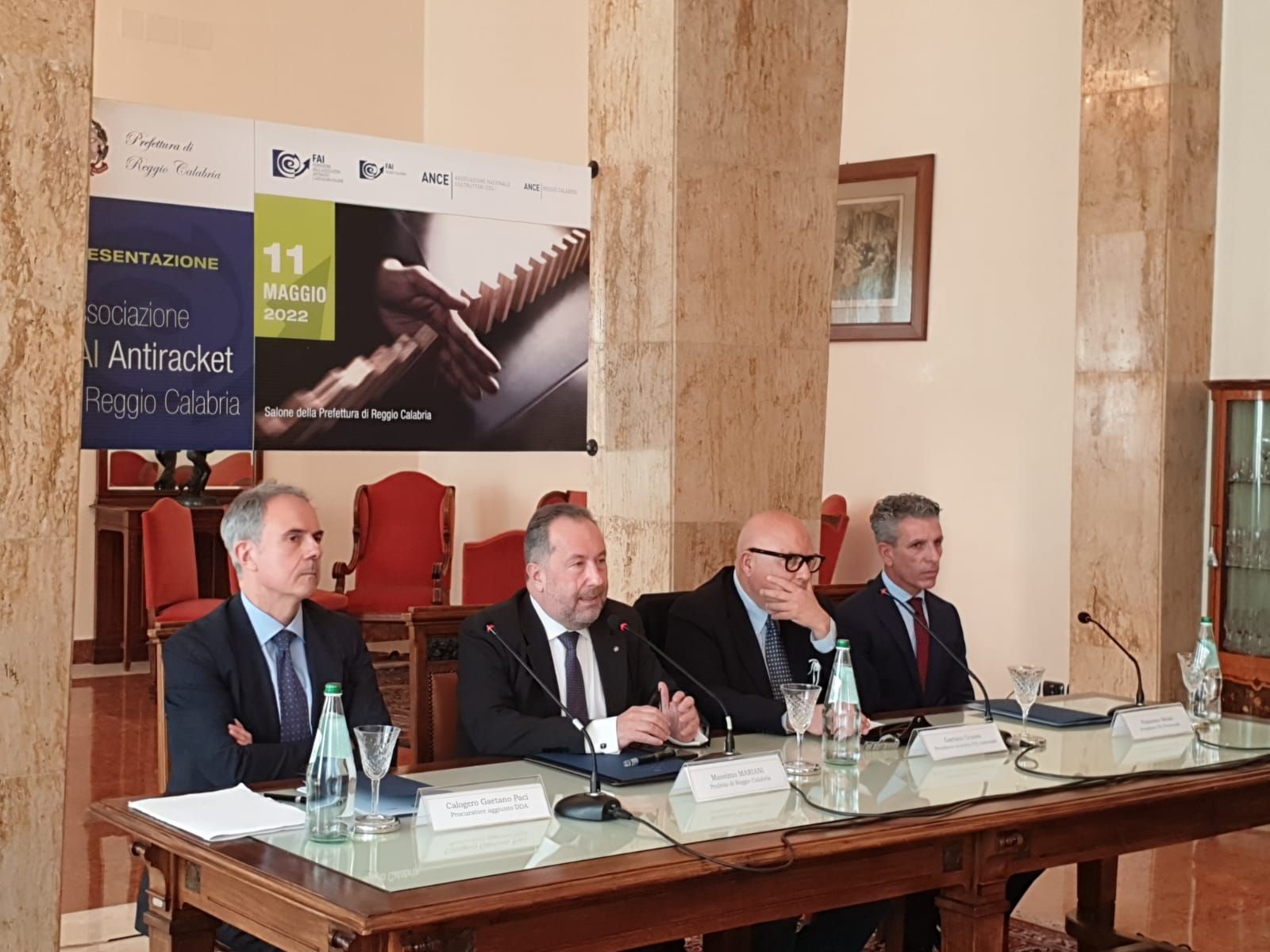 Protocollo “antipizzo” siglato in Prefettura a Reggio