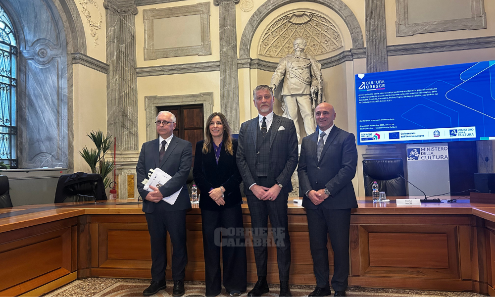 Oltre 151 milioni per le imprese creative, la Calabria tra le regioni destinatarie del bando “Cultura Cresce”