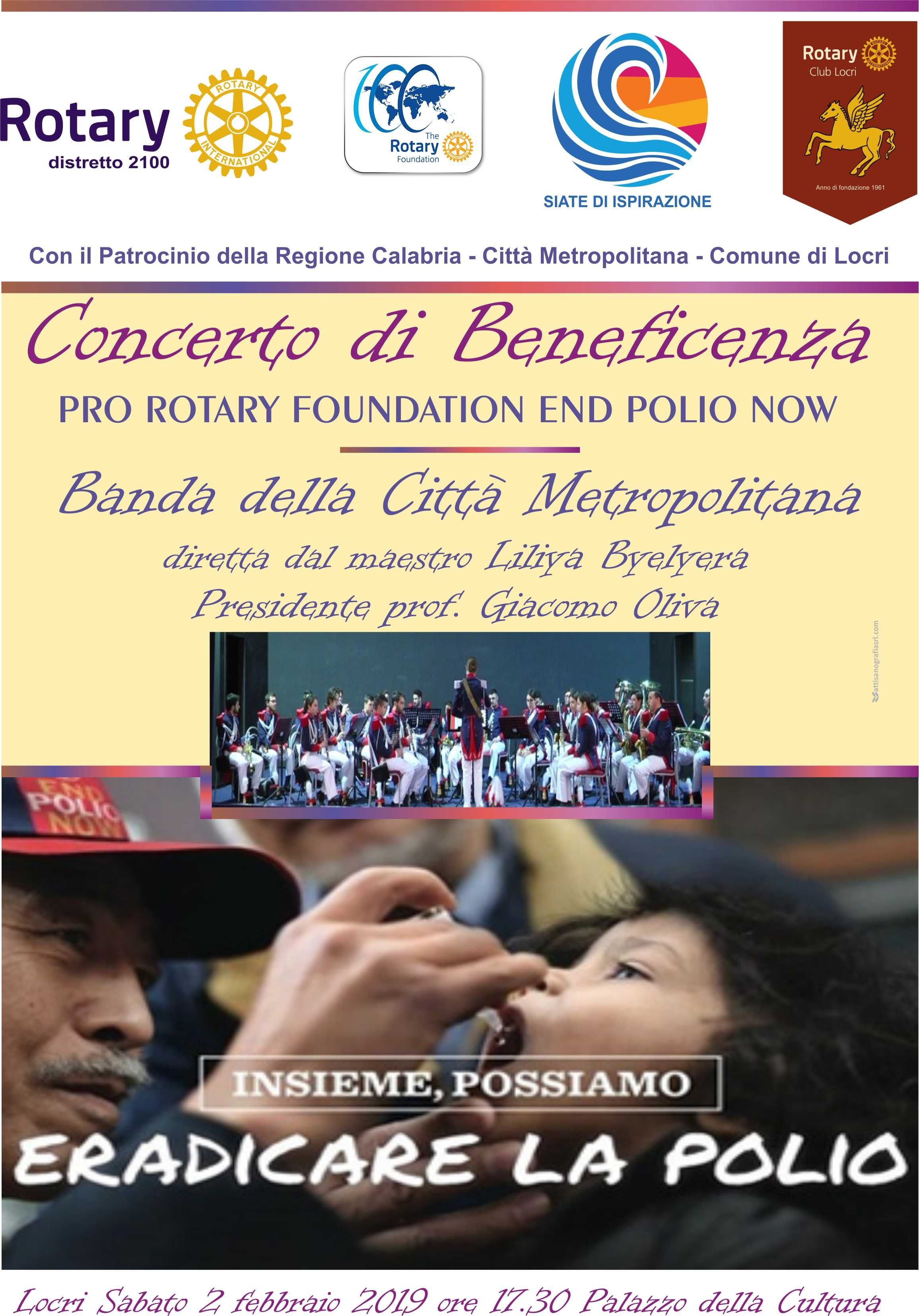 A Locri un concerto per sostenere la campagna di vaccinazioni