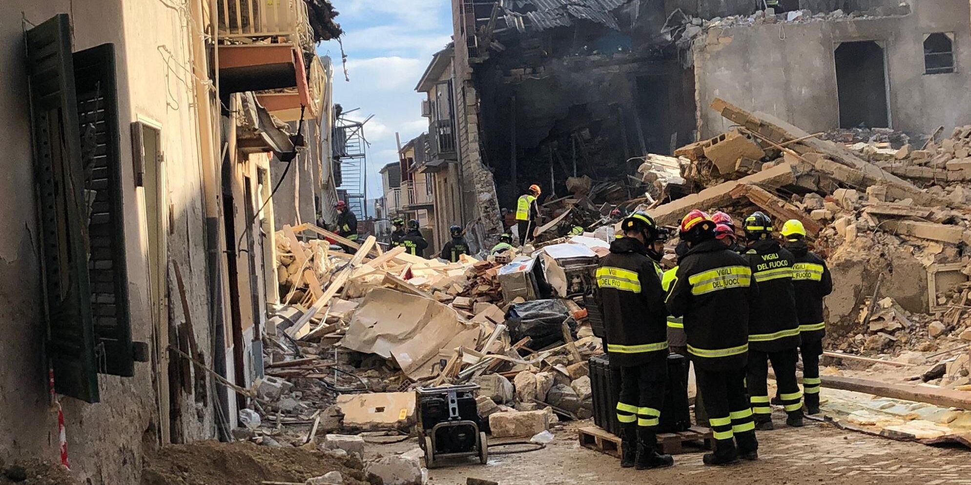 Esplosione Ravanusa, altri quattro corpi ritrovati. Salgono a 7 le vittime