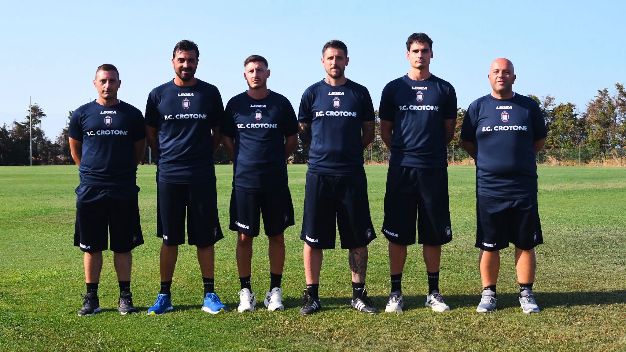 Crotone, il ritiro entra nel vivo: ecco lo staff di Leandro Greco