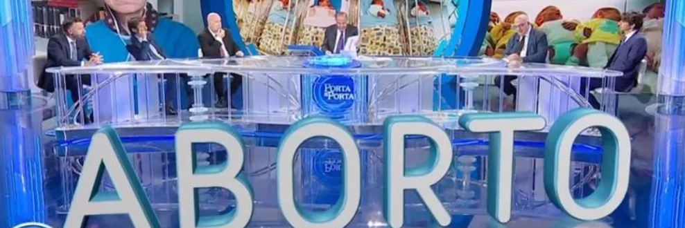 Furia Pd su “Porta a Porta” di Vespa: «Parlano di aborto solo uomini»