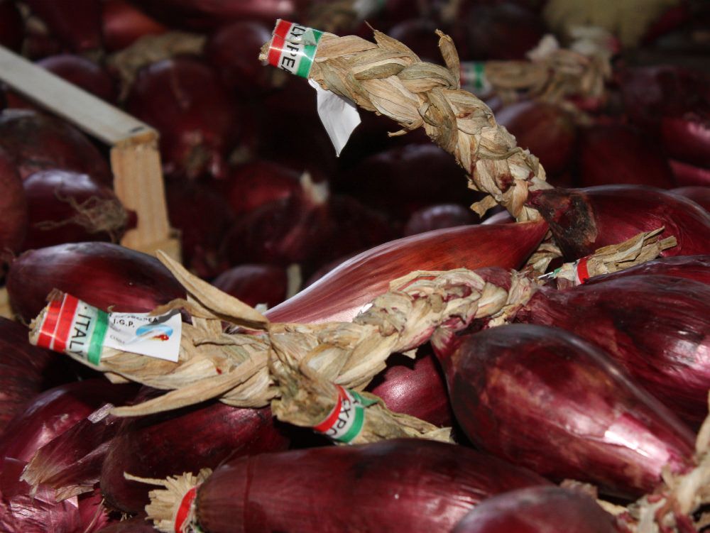 Pizze alla falsa "cipolla di Tropea" sequestrate a Macerata