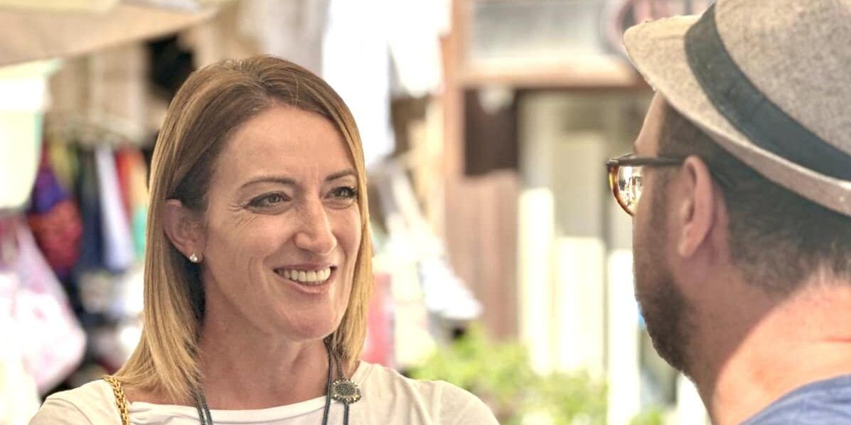 La bellezza della Calabria affascina la politica internazionale: tappa di Metsola a Soverato