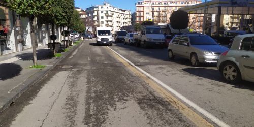 cosenza vigili urbani sosta selvaggia