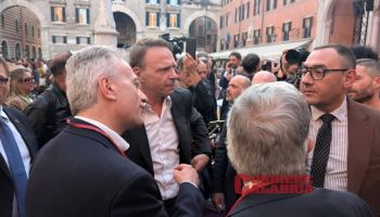 Lollobrigida allo stand della Calabria a Verona. «Il gemellaggio con Sibari è stato vincente»