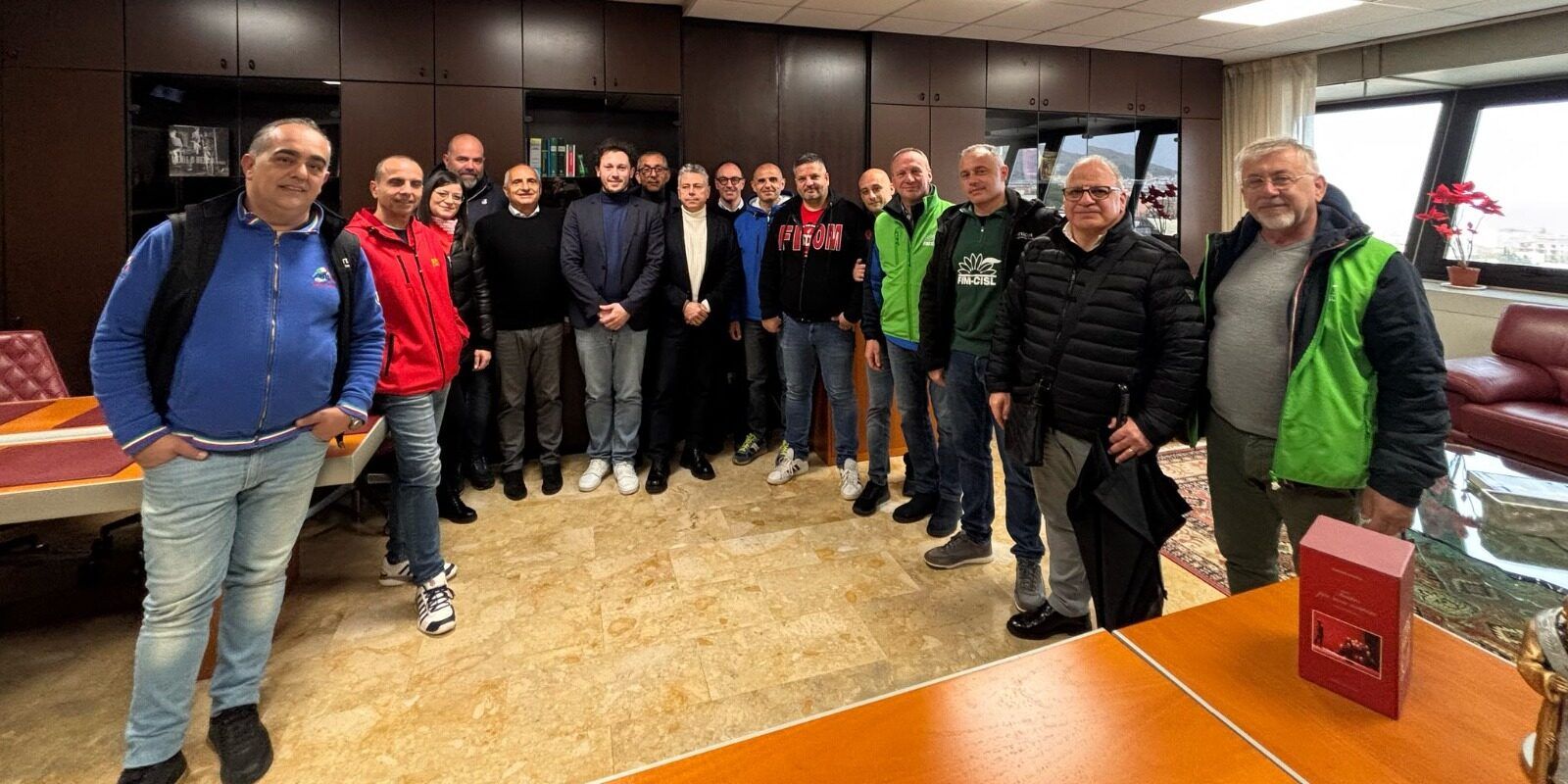 Sciopero metalmeccanici, delegazione dei lavoratori ricevuta in Consiglio regionale