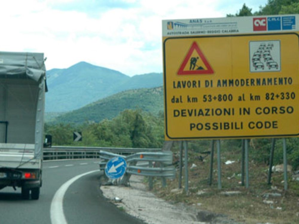 A3, chiuso il tratto Altilia-Falerna