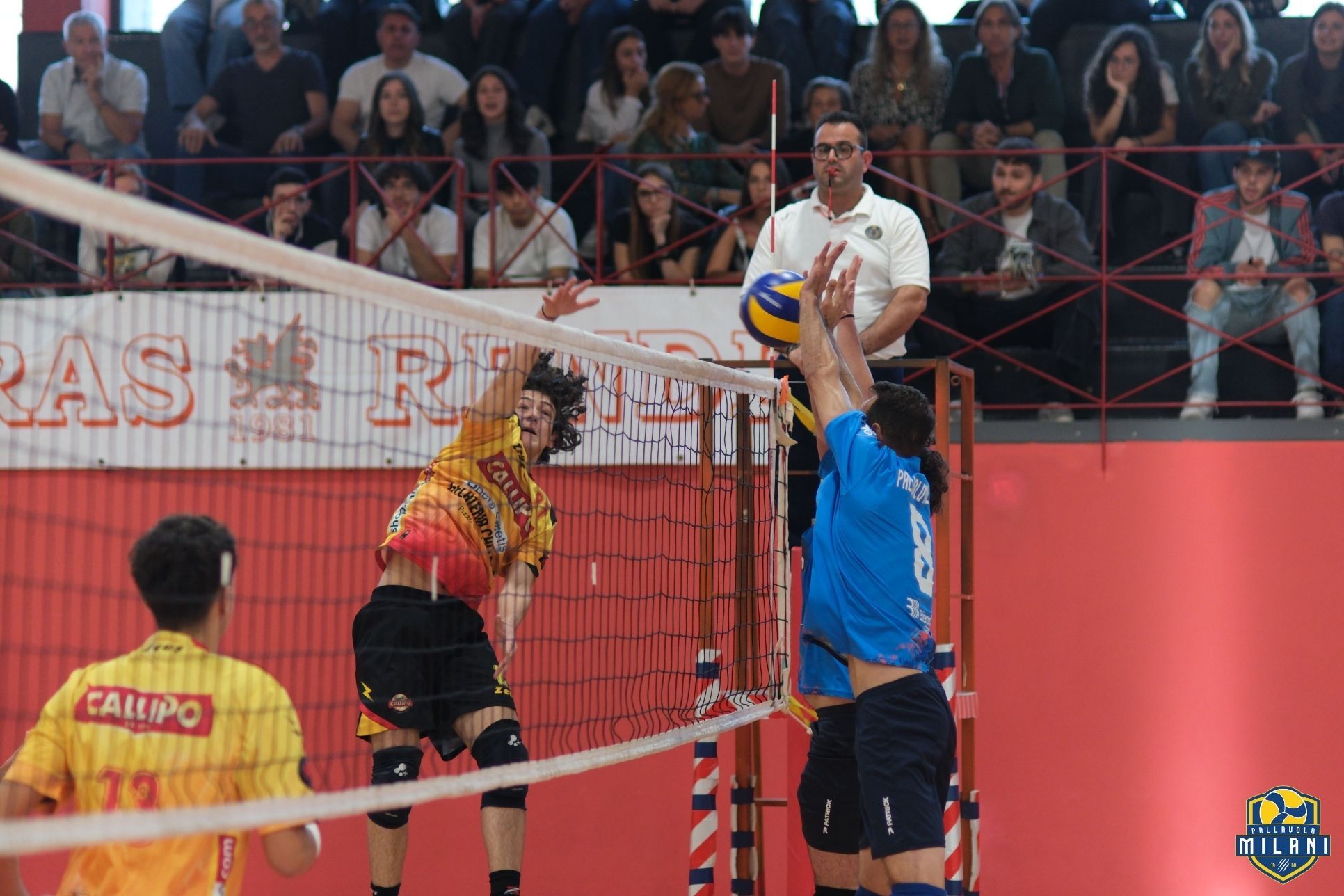 Terza vittoria di fila per la New Tech Pallavolo Milani contro la Tonno Callipo per 3-0