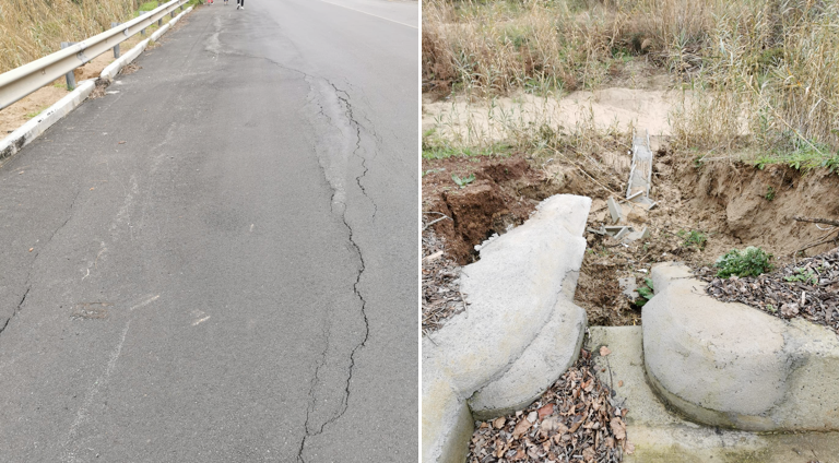 Trasversale delle Serre, l’incompiuta che (già) crolla