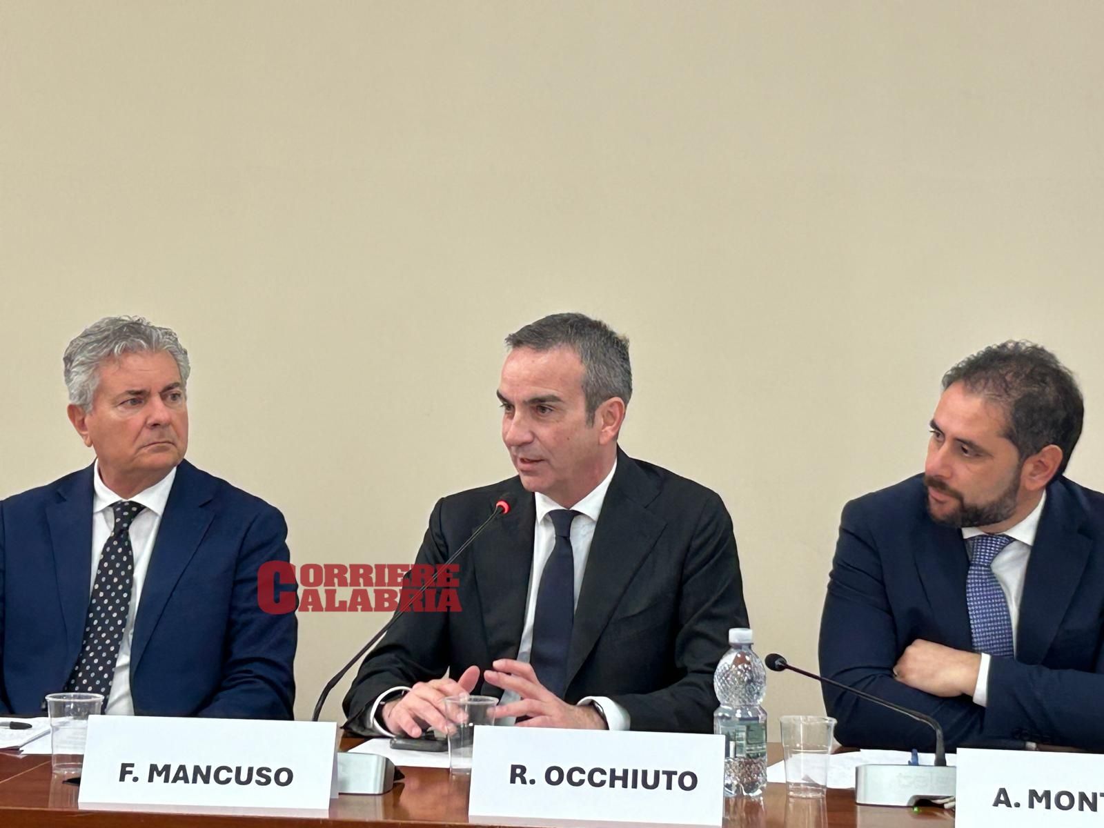 «Non possiamo più aspettare anni». Occhiuto lancia il piano straordinario per la Calabria