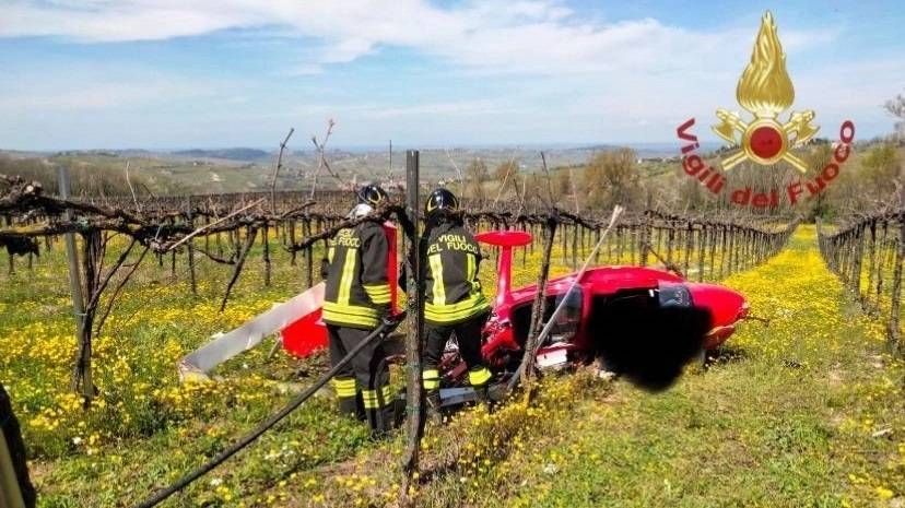 Cade ultraleggero in provincia di Pavia, un morto