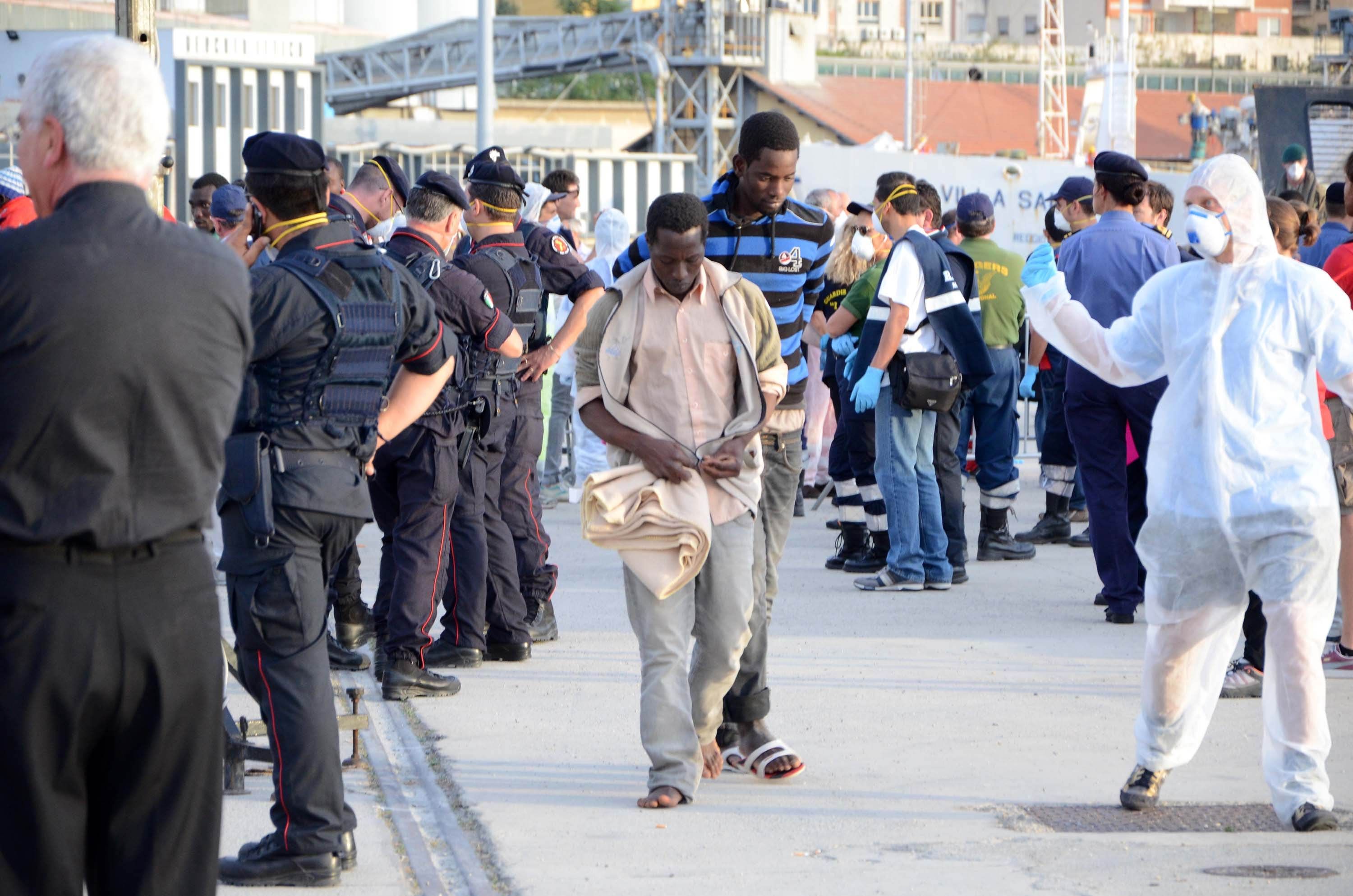 Nuovo sbarco di migranti a Reggio Calabria