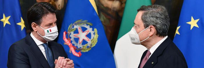 Conte: mai assicurato il sostegno al governo. Draghi sulla graticola