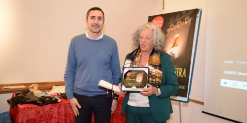 Alecci ritira premio Italia Nostra