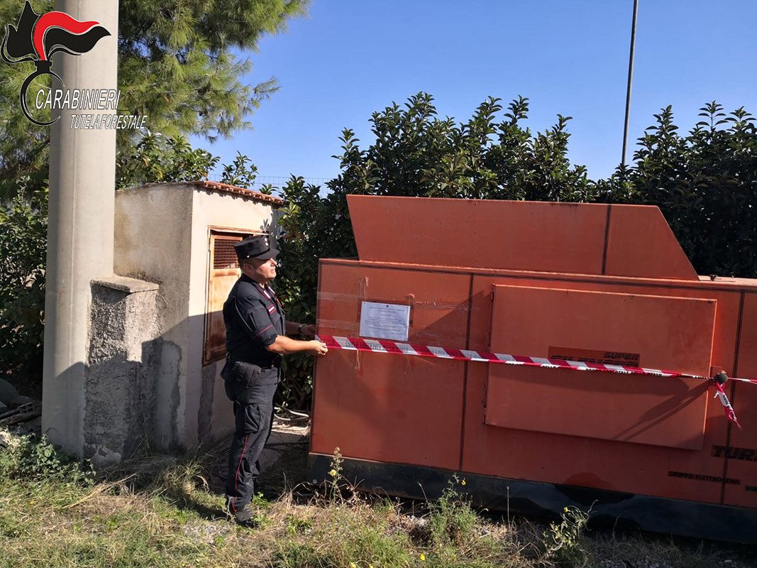 Lavorava materiale inerte in un impianto illecito nel Cosentino, denunciato