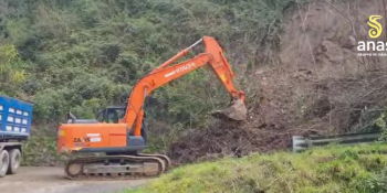 Maltempo nel Vibonese, Anas interviene per rimuovere le frane sulla SS 182 delle Serre – VIDEO