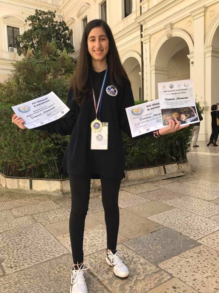 Una calabrese nella squadra nazionale alle Olimpiadi di astronomia