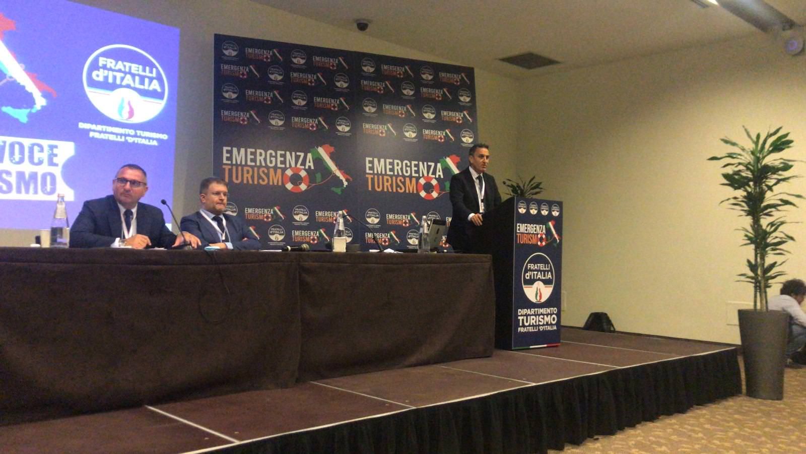 Orsomarso al forum dei "meloniani" sul turismo. «In Calabria abbiamo sopperito i ritardi del Governo»