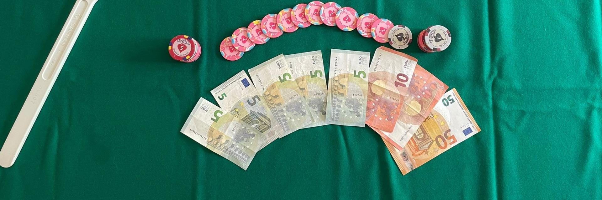 Bisca clandestina nei locali di una associazione sportiva: sei denunce