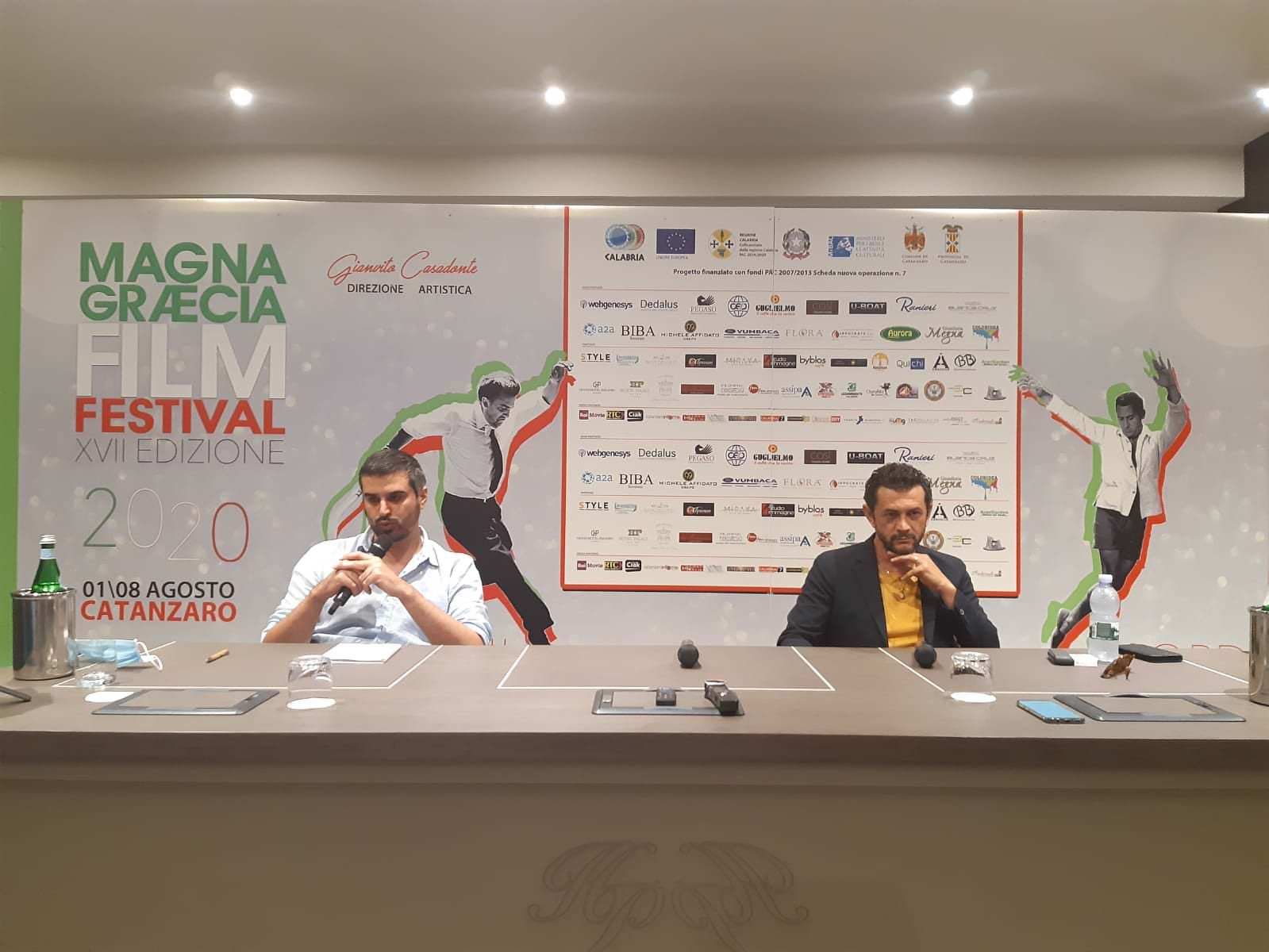 MGFF, Marchioni racconta Servillo e Hoffman ne “L’uomo del labirinto” in gara