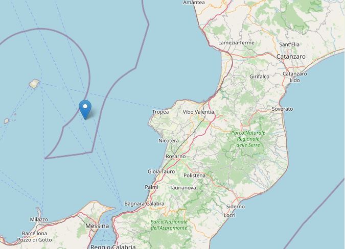 Scossa di terremoto nel Tirreno, sisma avvertito anche in Calabria