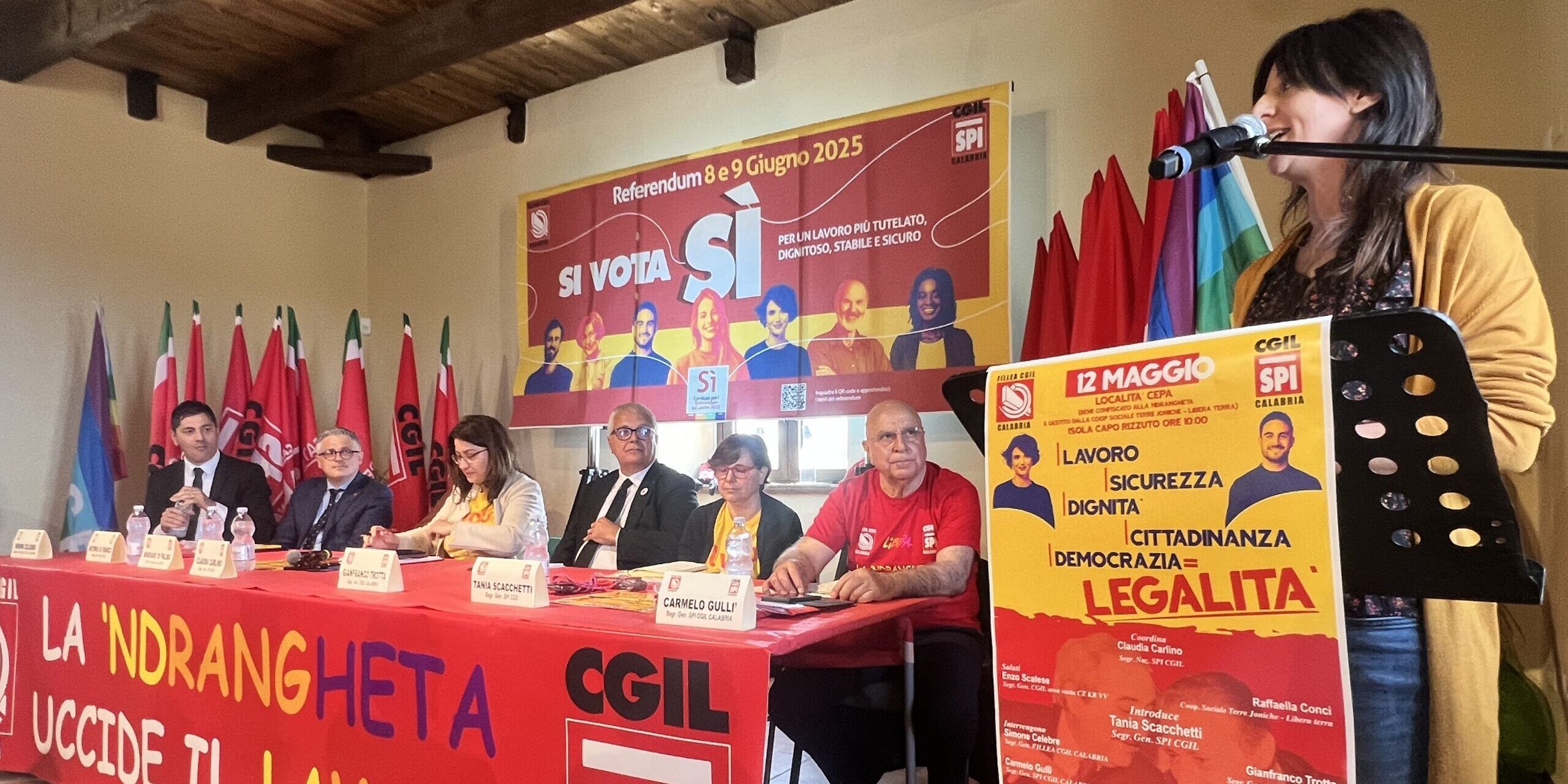 I sindacati a Isola Capo Rizzuto: «La lotta alla legalità passa anche dal lavoro»