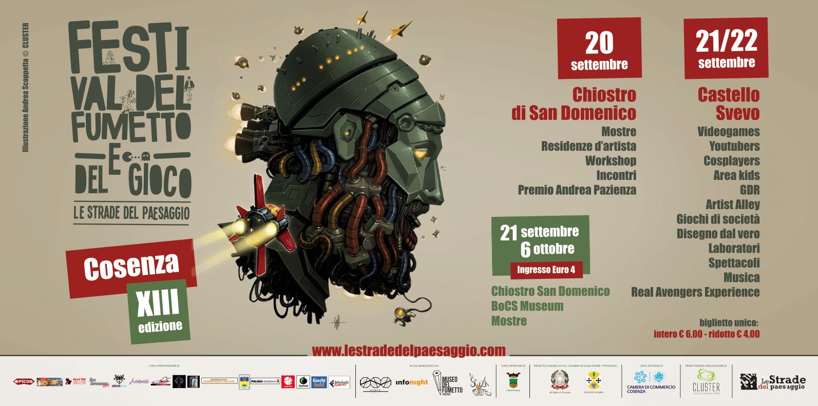 A Cosenza il festival del fumetto "Le Strade del Paesaggio"