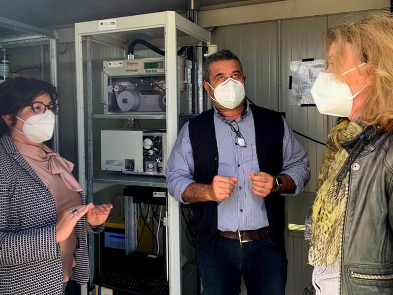 L'assessore Savaglio in visita all'"Isac" del Cnr di Lamezia