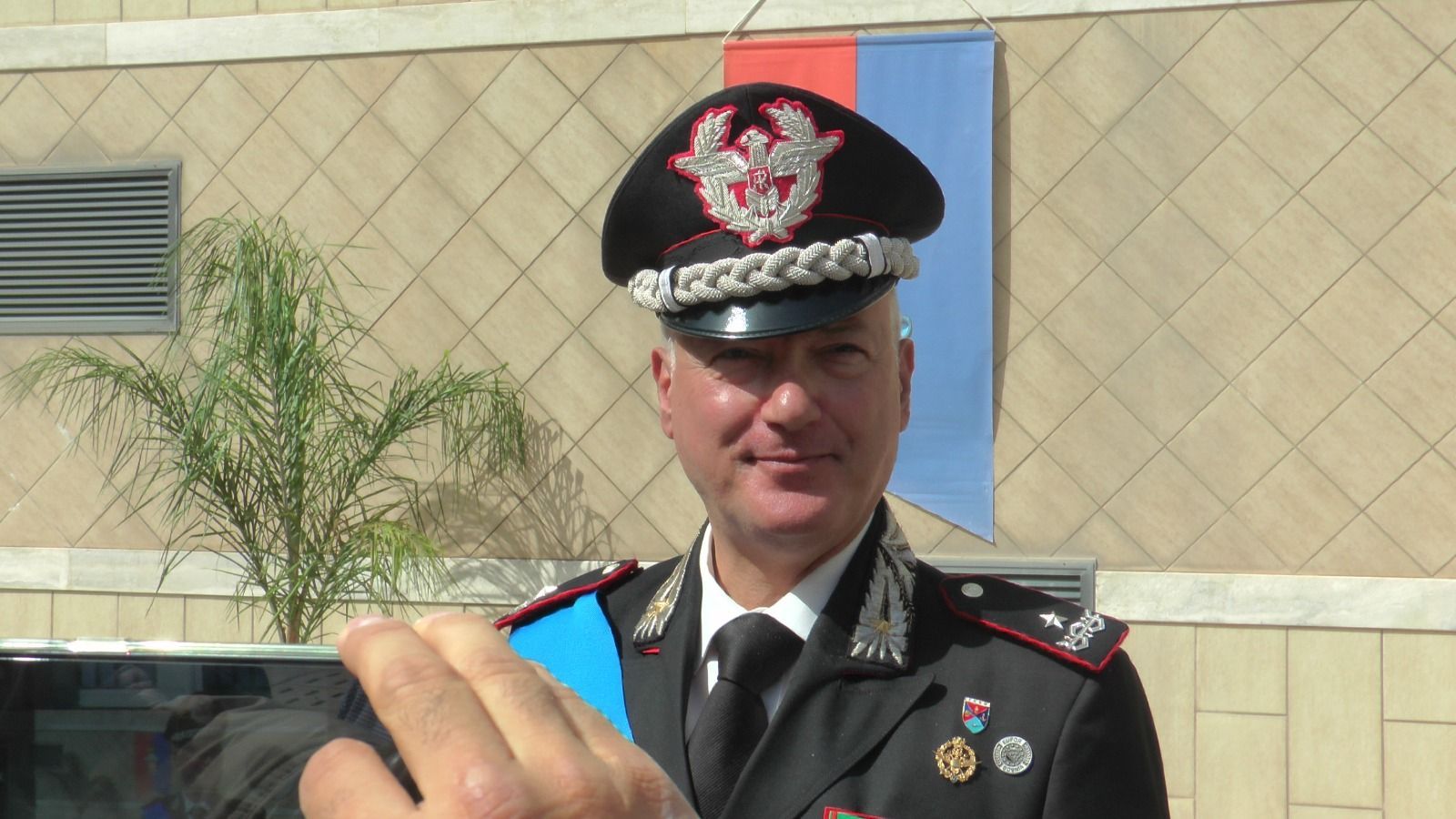 Il Comandante della Legione Carabinieri Calabria in visita al Comando provinciale di Cosenza