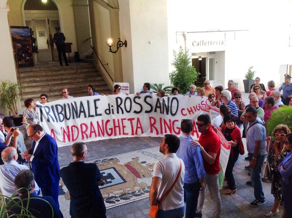 Tribunale Rossano, la protesta si sposta a Roma