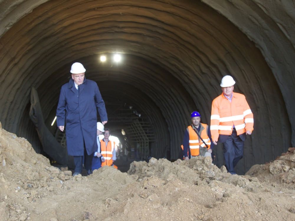 Sibari-Sila, abbattuto il diaframma della galleria Rotonda