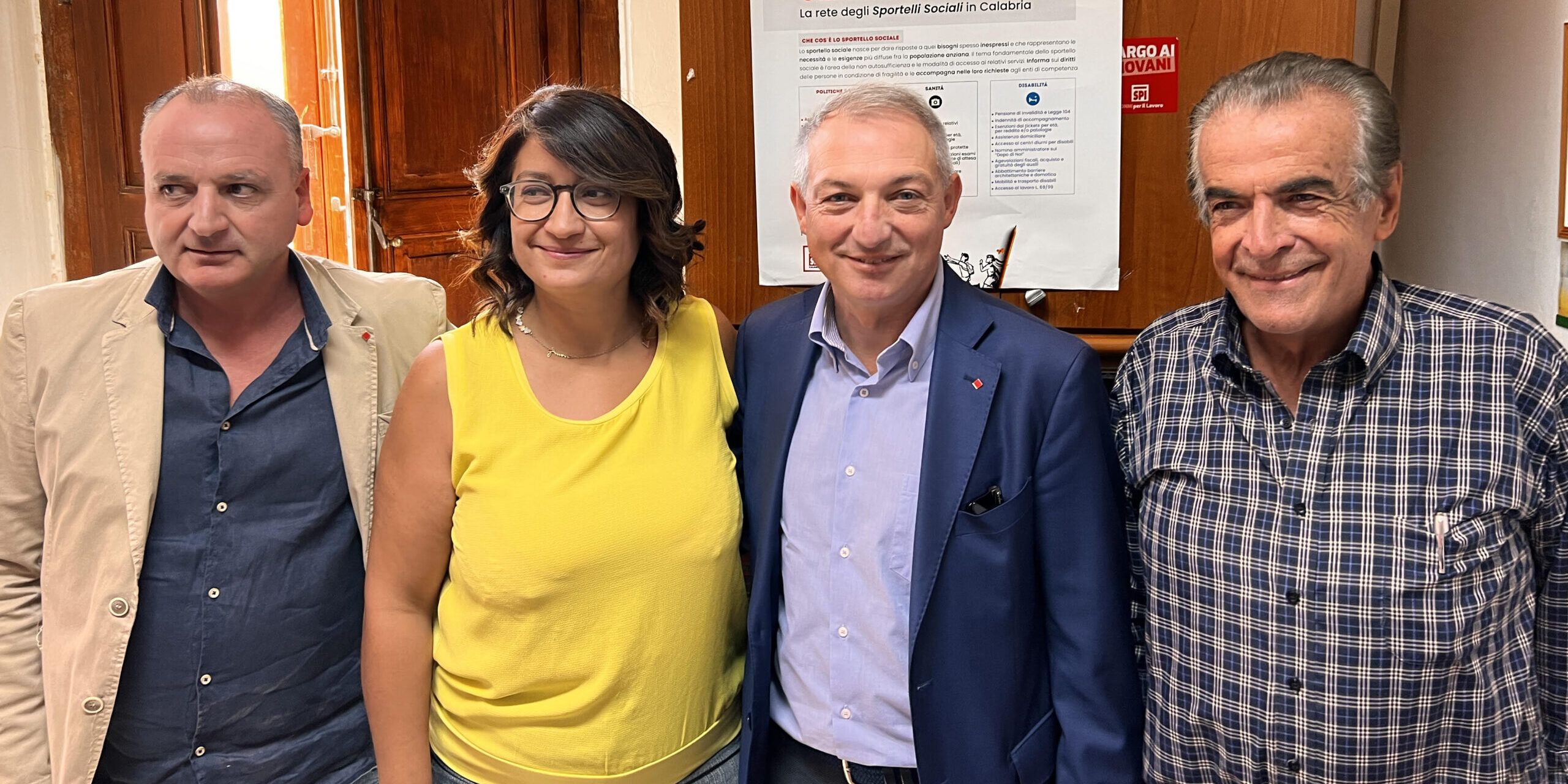 Lo Spi Cgil inaugura lo Sportello Sociale: «Sostegno concreto ai più deboli»