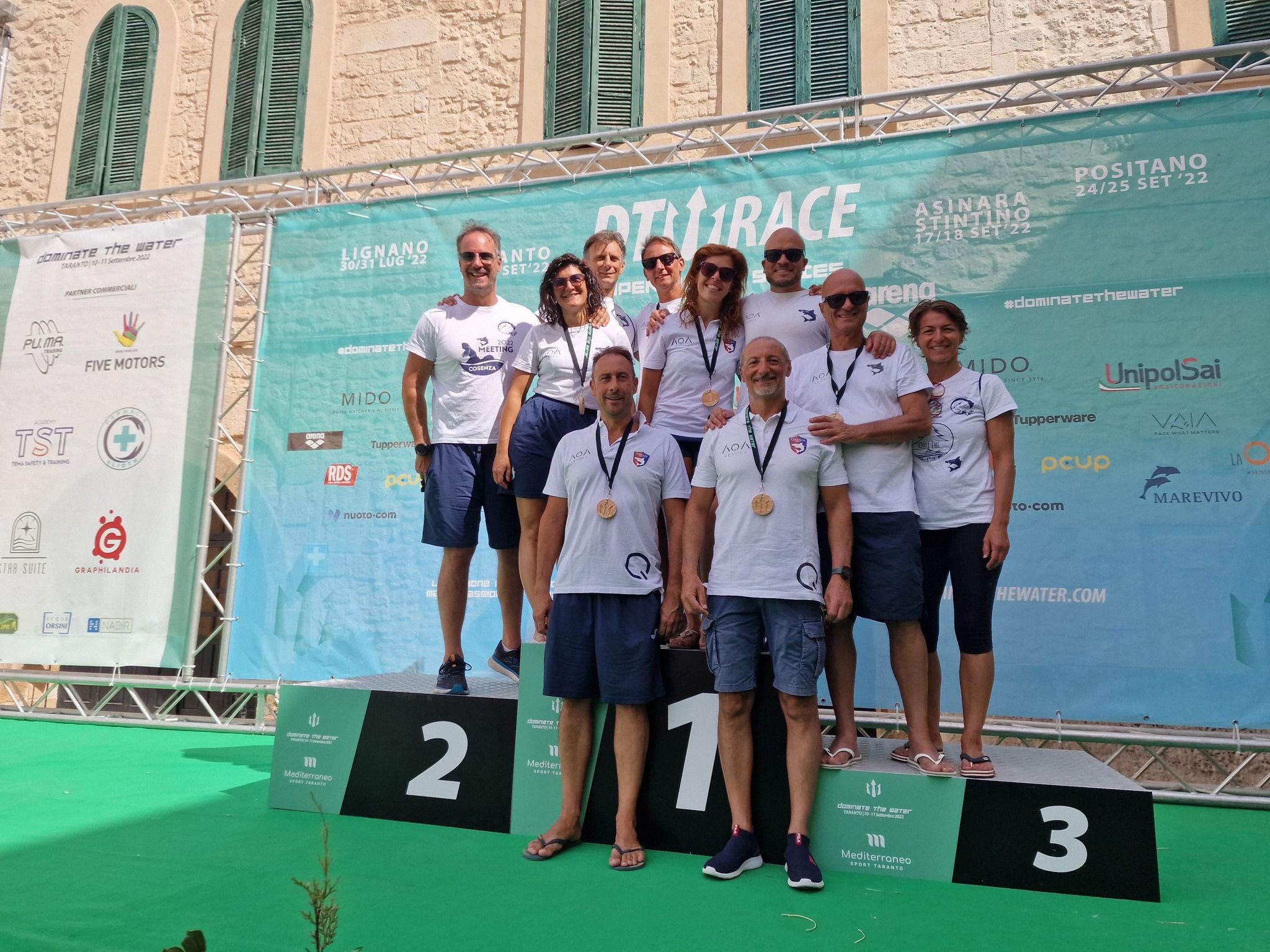 Nuoto, Aqa Cosenza domina la “Water-Taranto” – FOTO