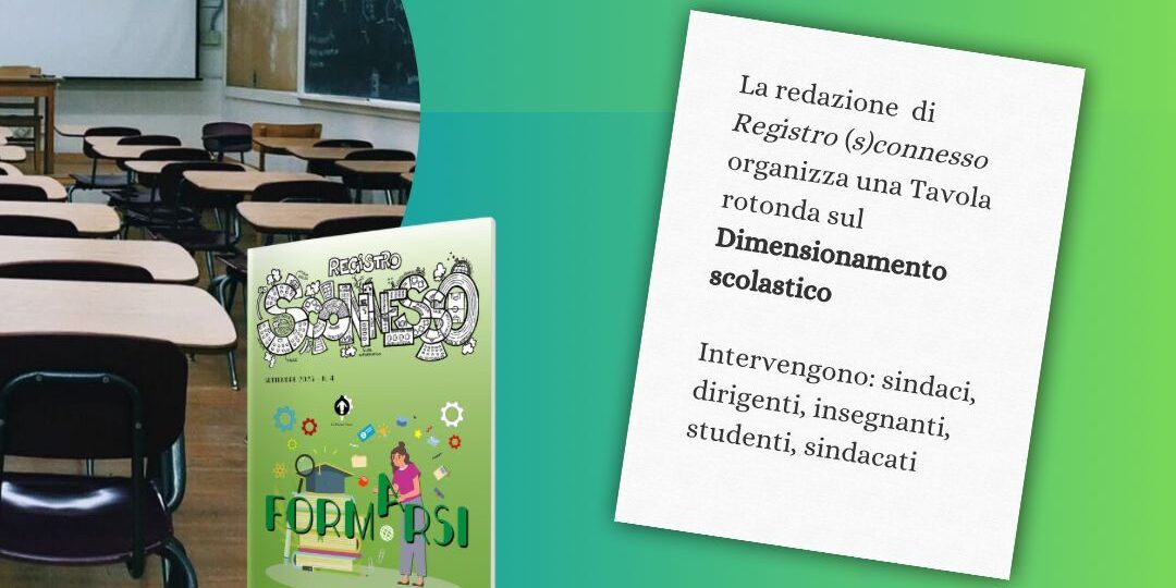 Dimensionamento scolastico, Registro (S)connesso: «Stiamo abbandonando i territori»