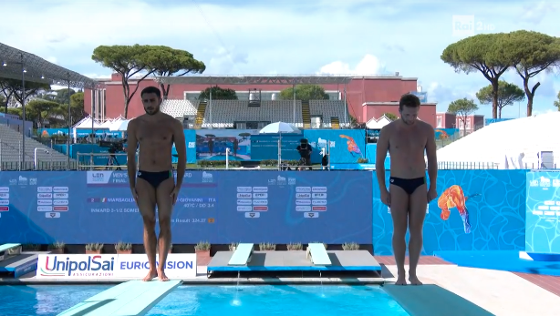 Europei di nuoto, il cosentino Tocci medaglia d’argento nel tuffi sincro