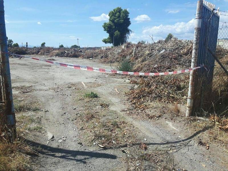 Villapiana, sequestrato ex campo sportivo usato come discarica