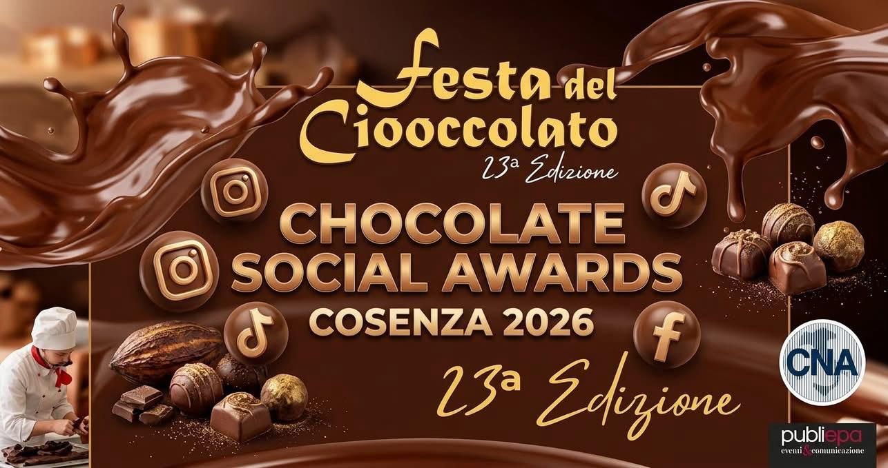 Cosenza, la Festa del Cioccolato cerca il suo nuovo storyteller digitale