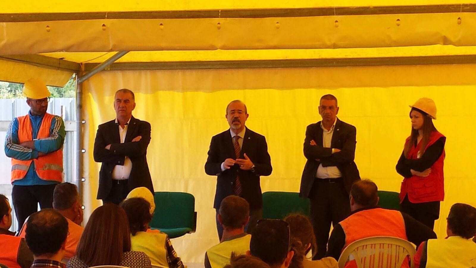 Lamezia, Barbagallo in assemblea nel cantiere del nuovo Palazzetto
