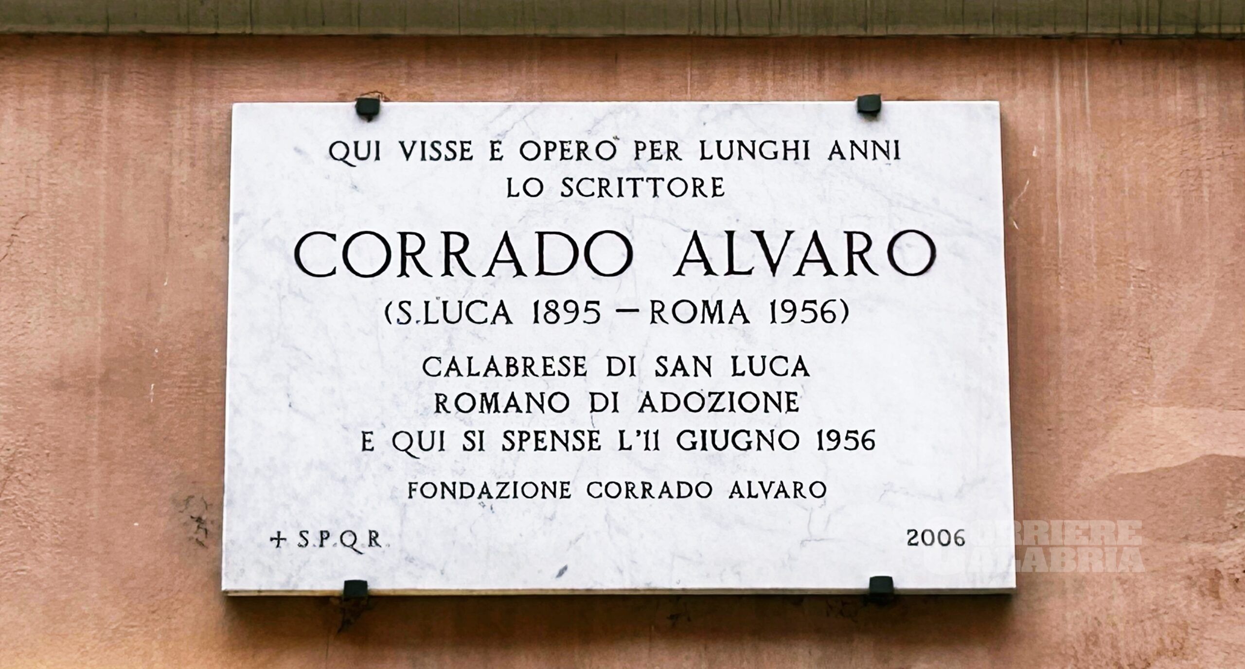 La memoria, la nostalgia, la speranza. A Roma l’omaggio a Corrado Alvaro per i 130 anni dalla sua nascita