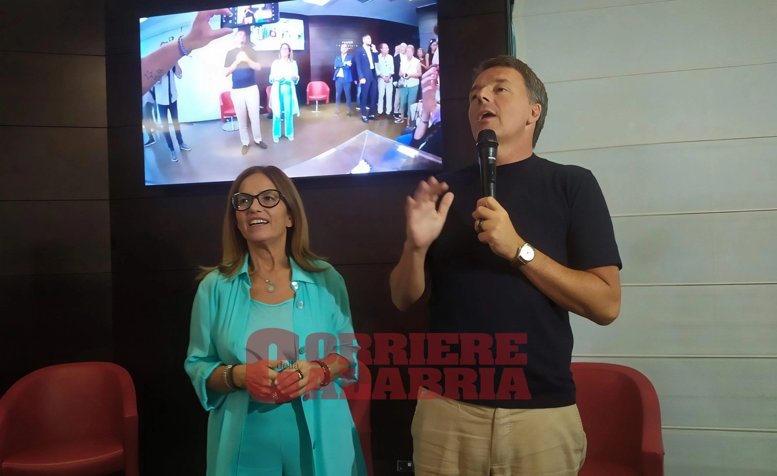 Renzi lancia Filomena Greco: «Noi riformisti e moderati il contraltare agli alleati di sinistra»